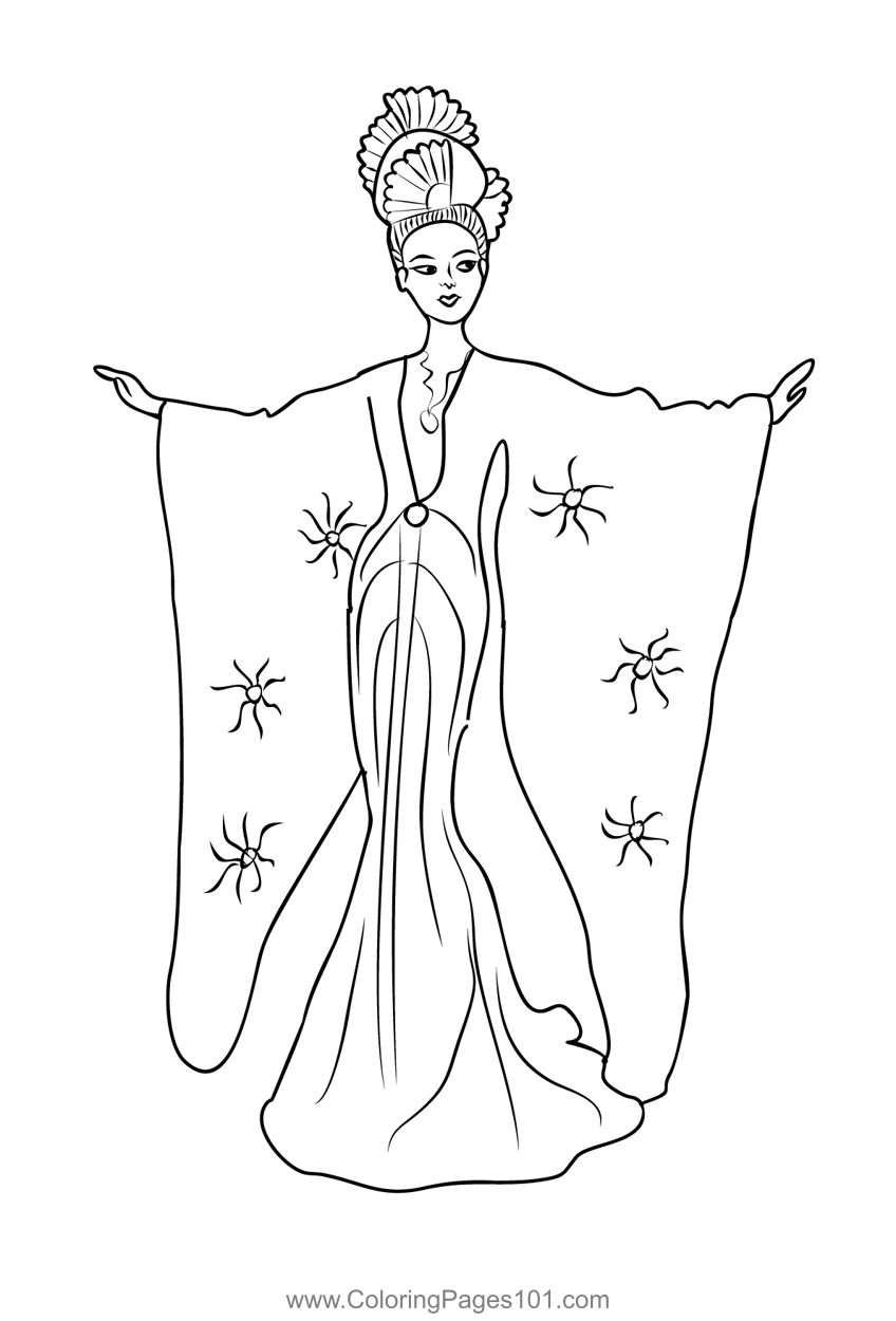 Indonesia kansas city coloring page for kids