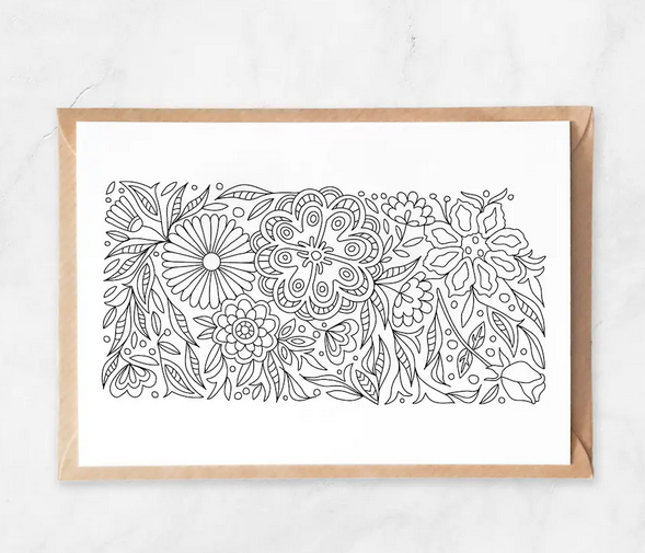 Kansas coloring postcards â junque drawer studio