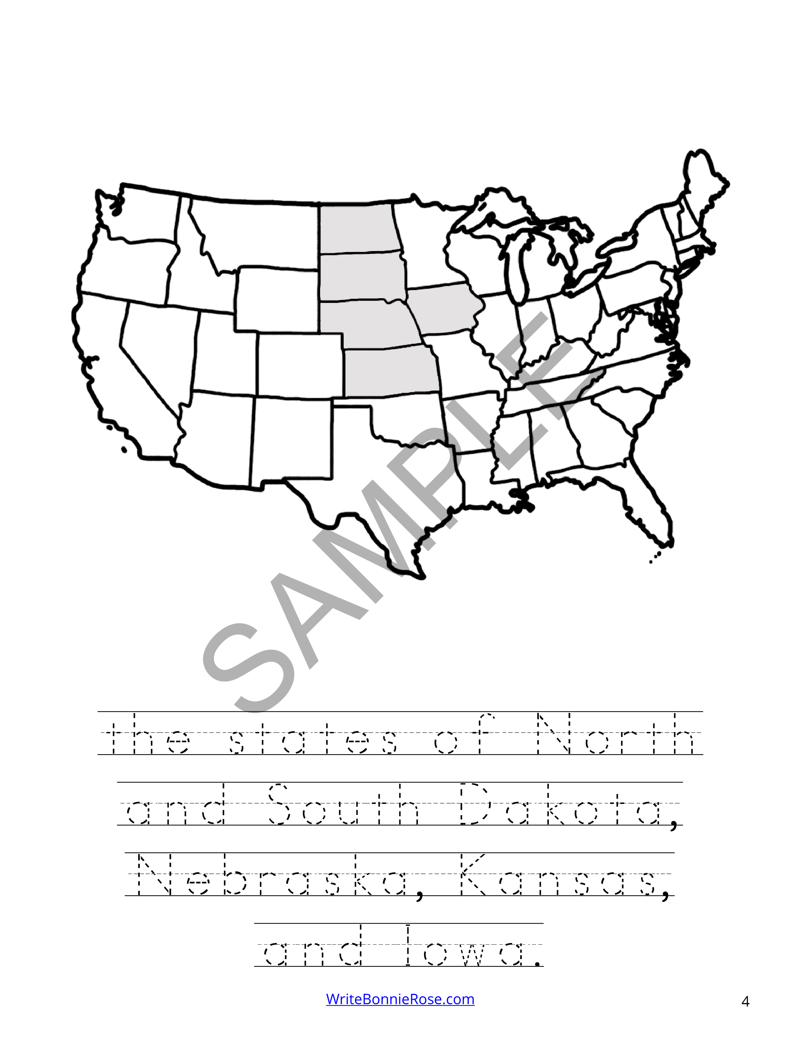Story of life on the prairie coloring book