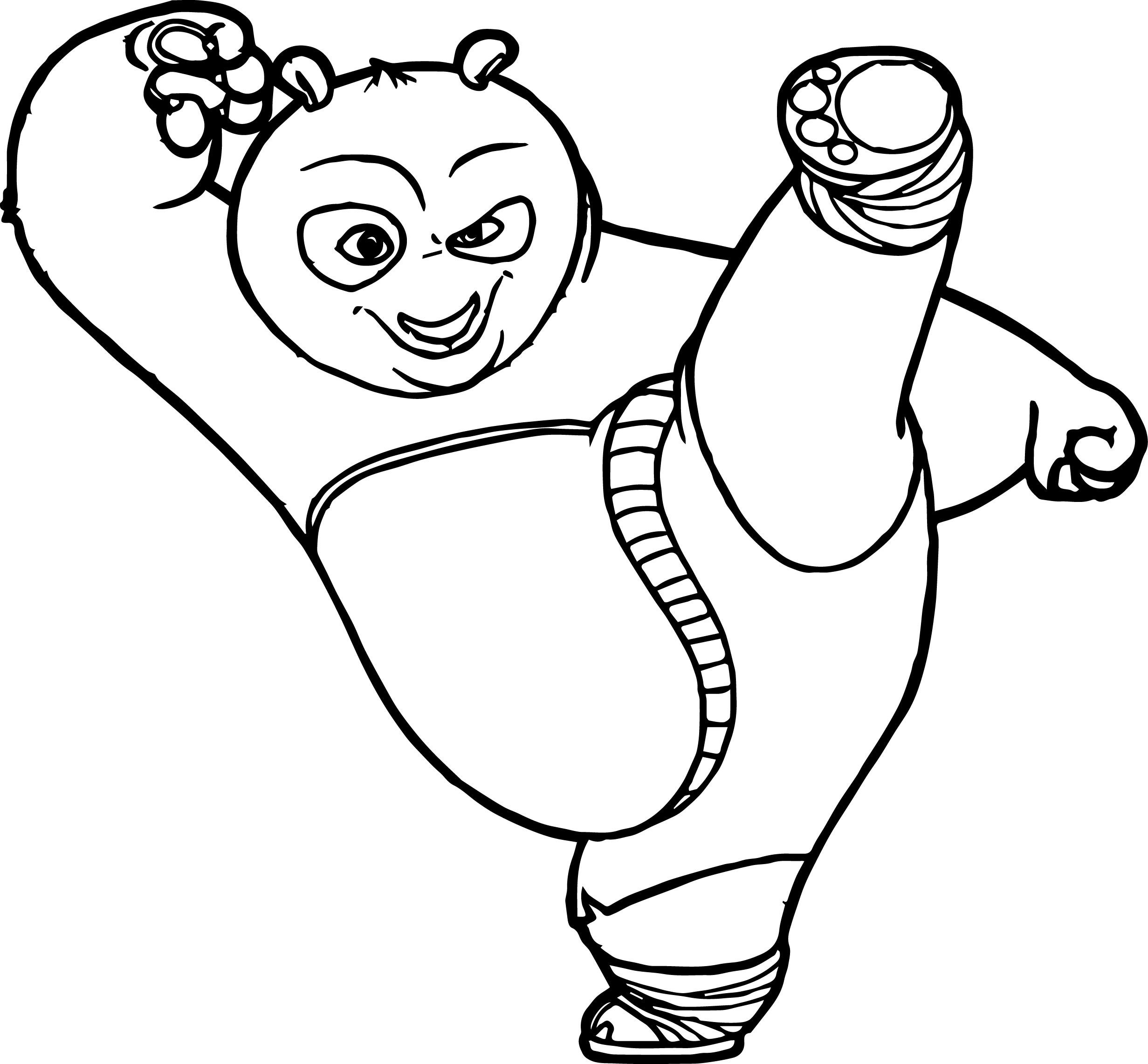 Martial arts coloring pages