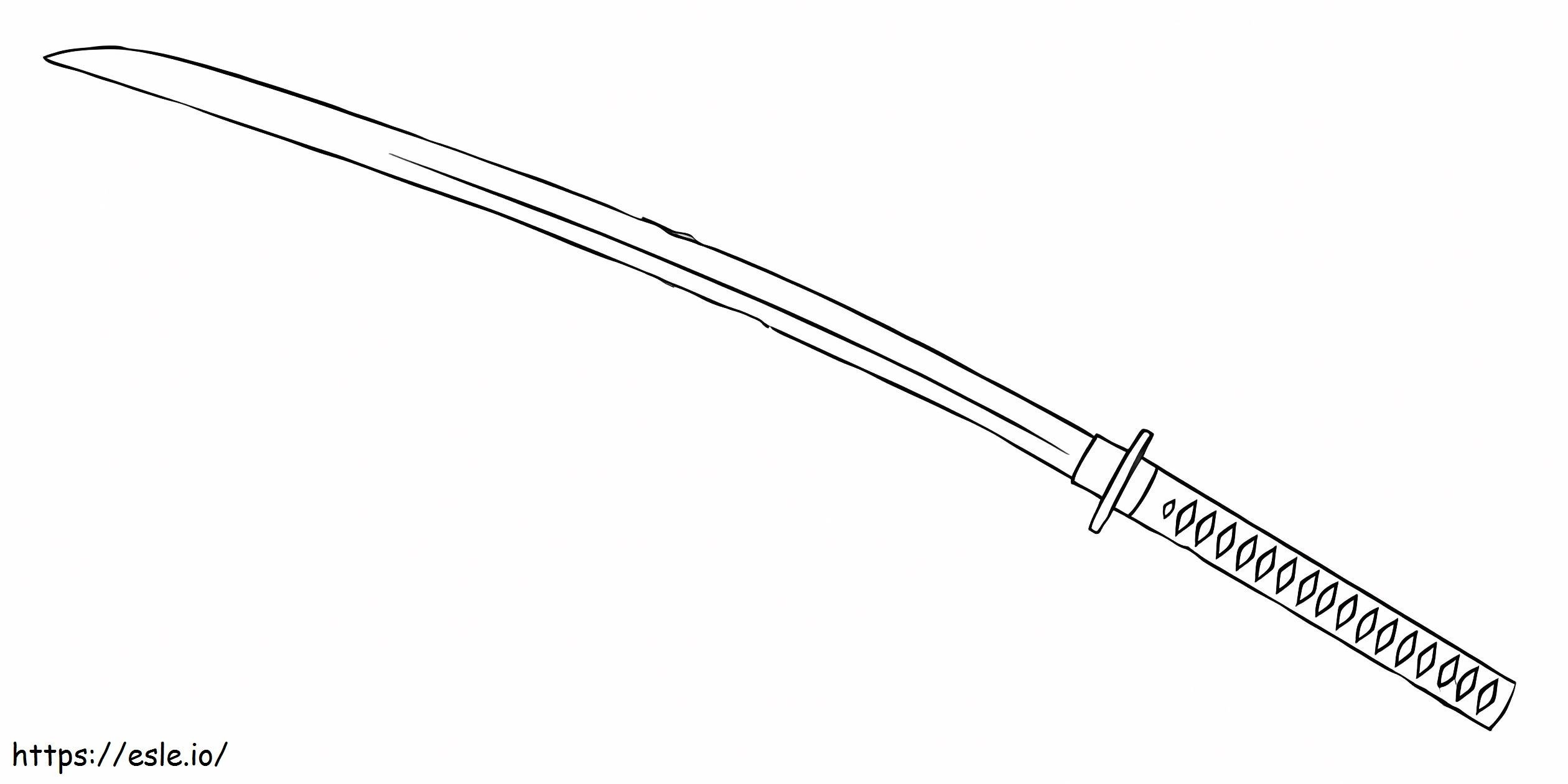 Sword coloring pages coloring page