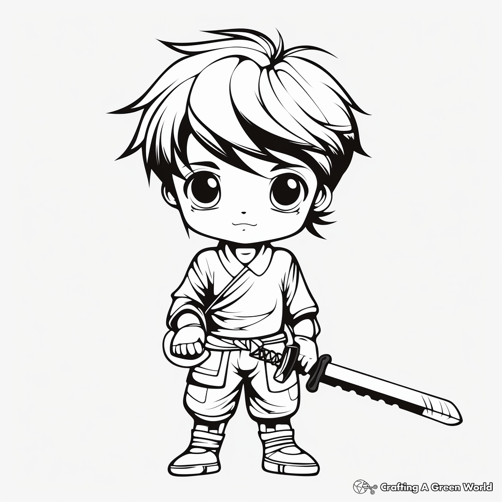 Sword coloring pages