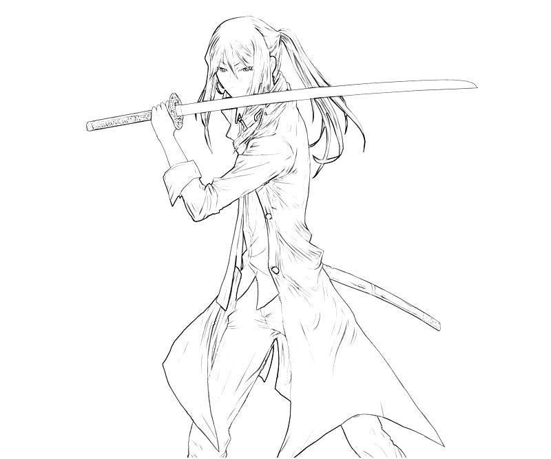 Kuroh yatogami katana star sasa