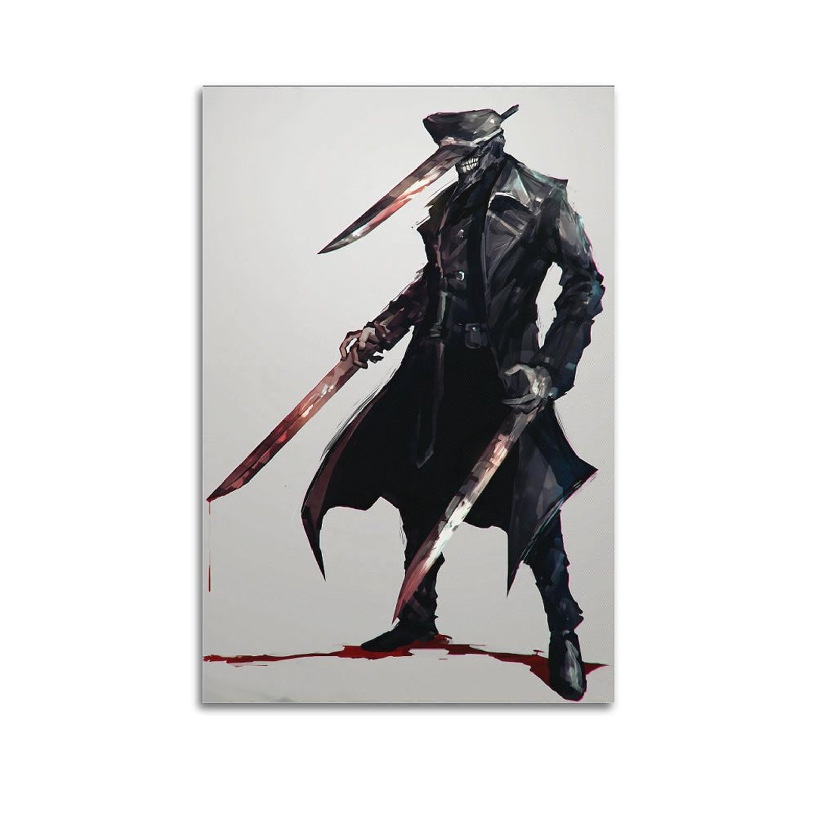Katana man poster decorative painting canvas wall posters and art picture print modern family bedroom decor posters xinchxcm posters prints