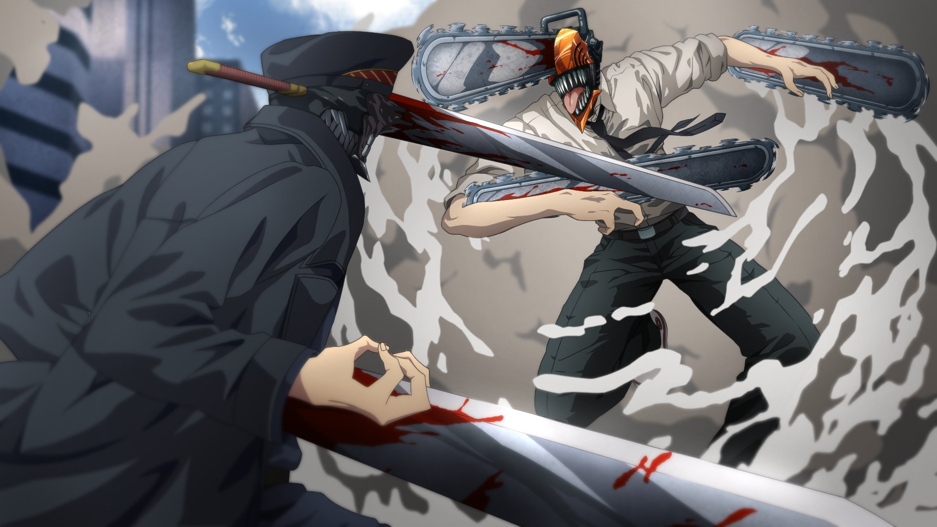 Denji vs katana man by ççè ãã
