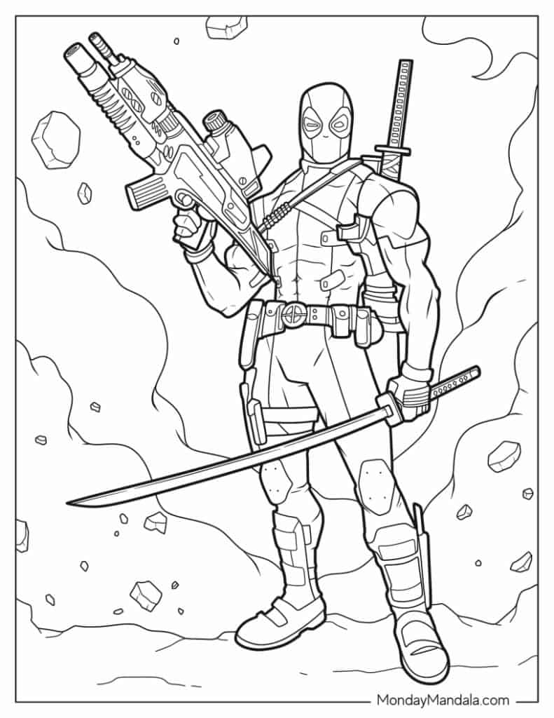 Superhero coloring pages free pdf printables