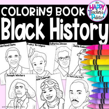 Katherine johnson coloring tpt