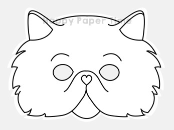 Cat mask kids halloween