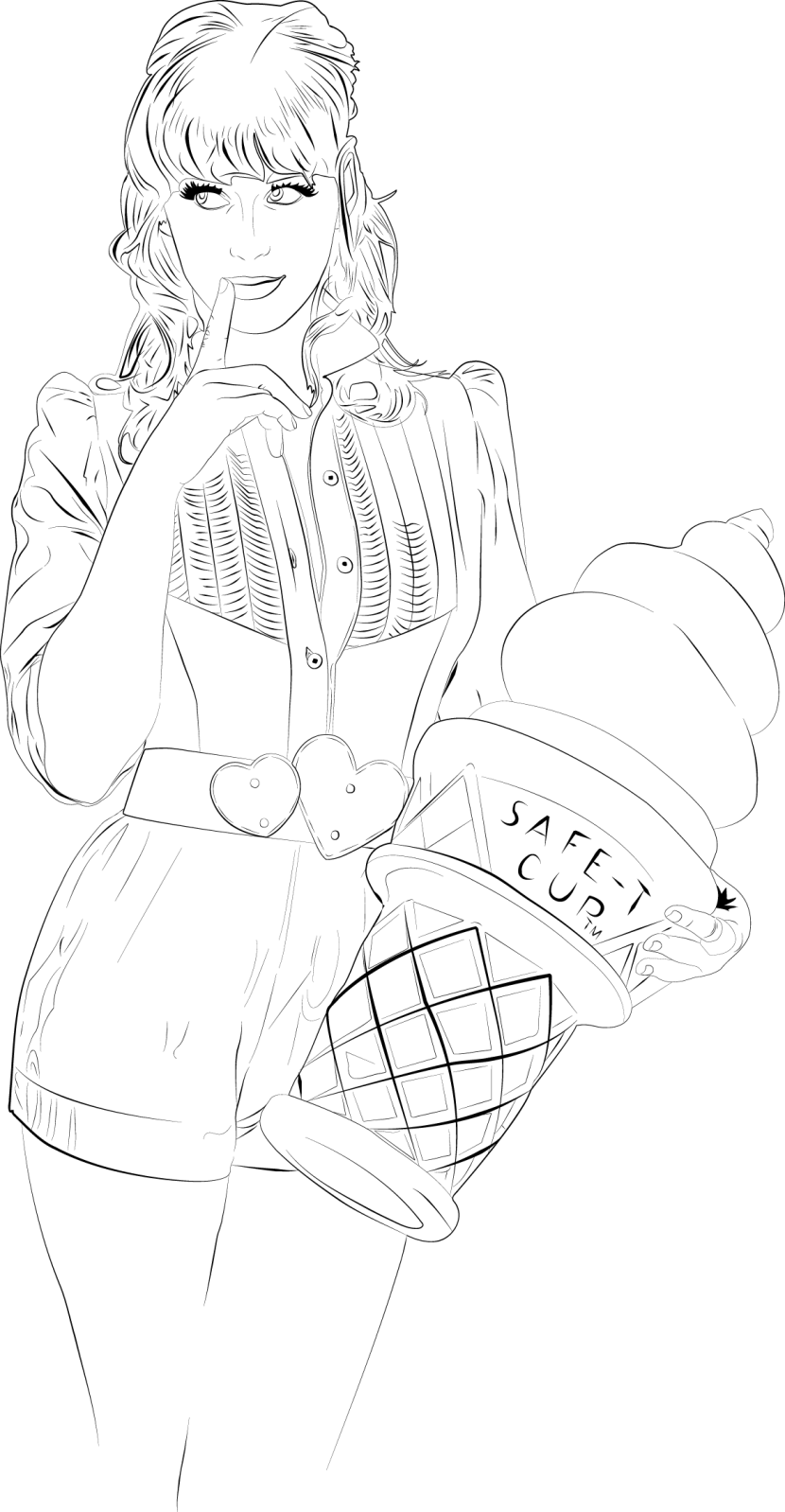 Coloring page katy perry celebrities â printable coloring pages