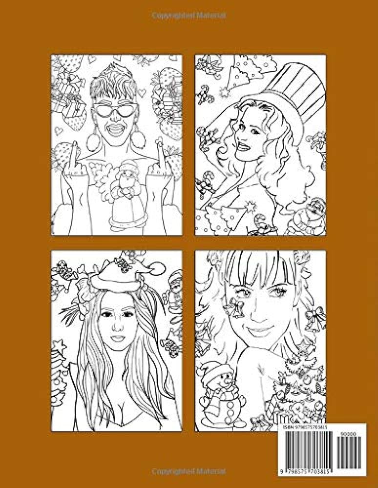 Katy perry christmas coloring book katy perry christmas awesome coloring books for adults teenagers unique colouring pages moore charlie books