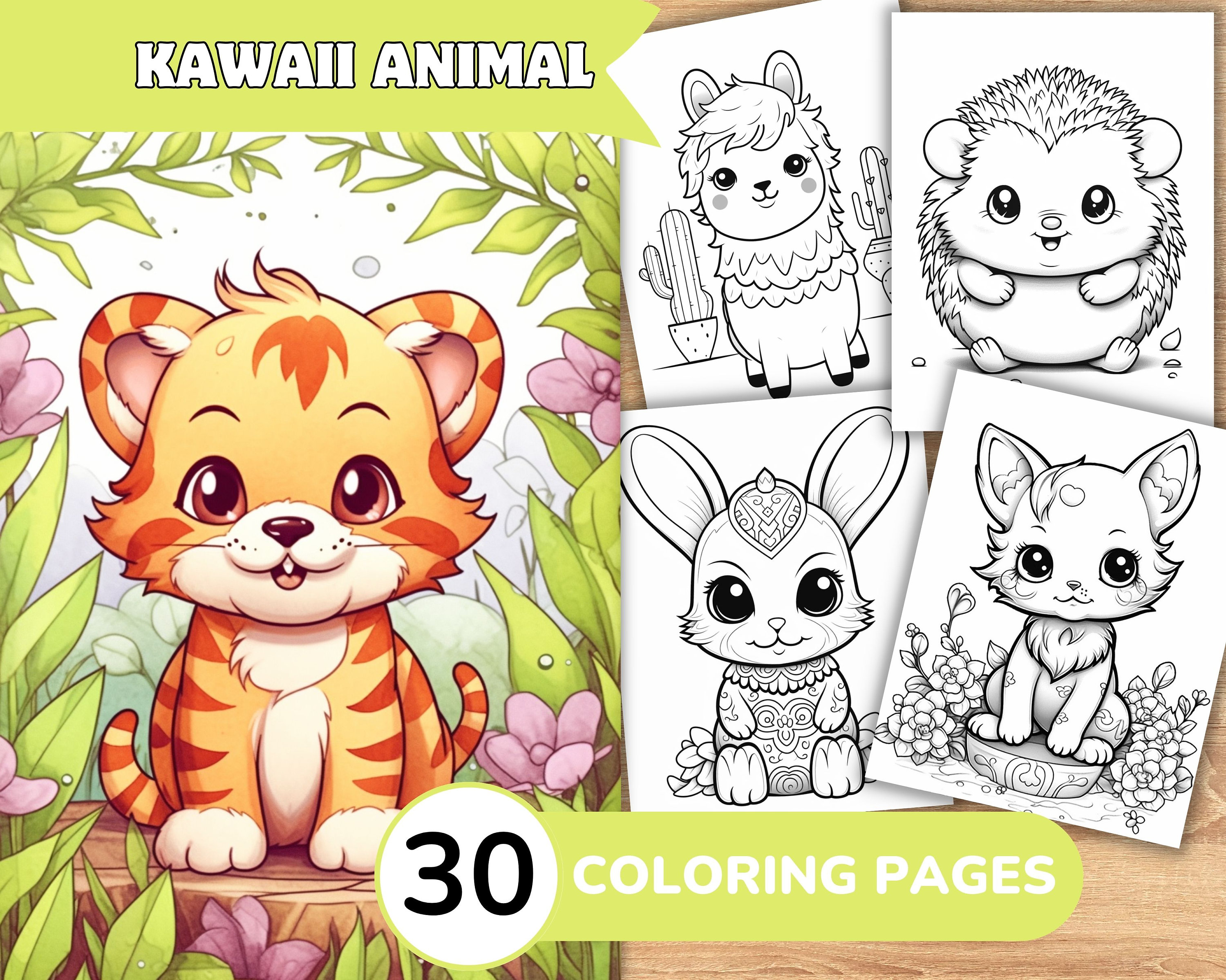 Kawaii coloring pages kawaii coloring book kawaii animal coloring cute animal coloring cute kawaii coloring