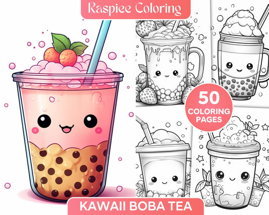 Kawaii coloring pages for adults relax and unwind with adorable designs â coloring