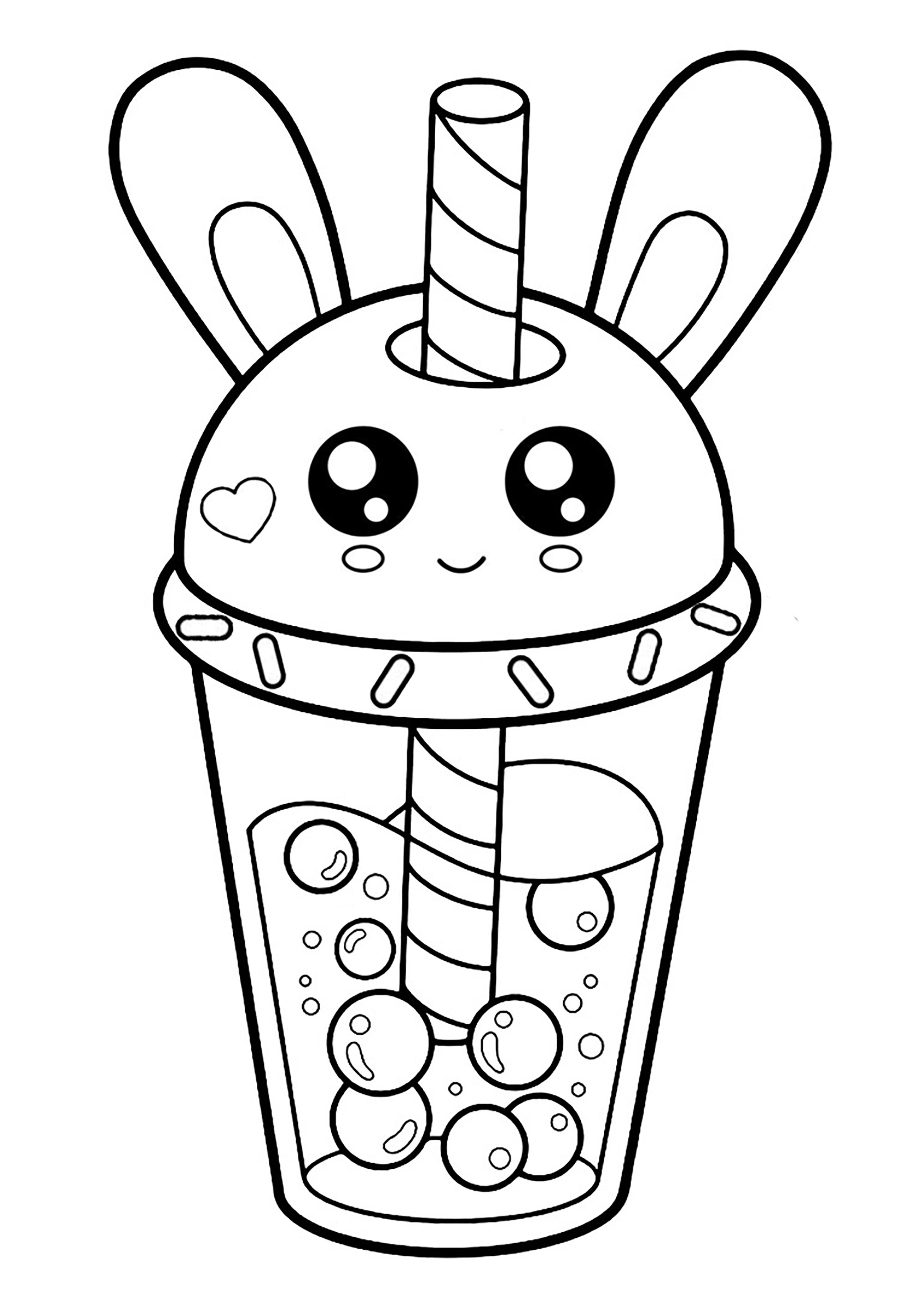 Kawaii bubble tea