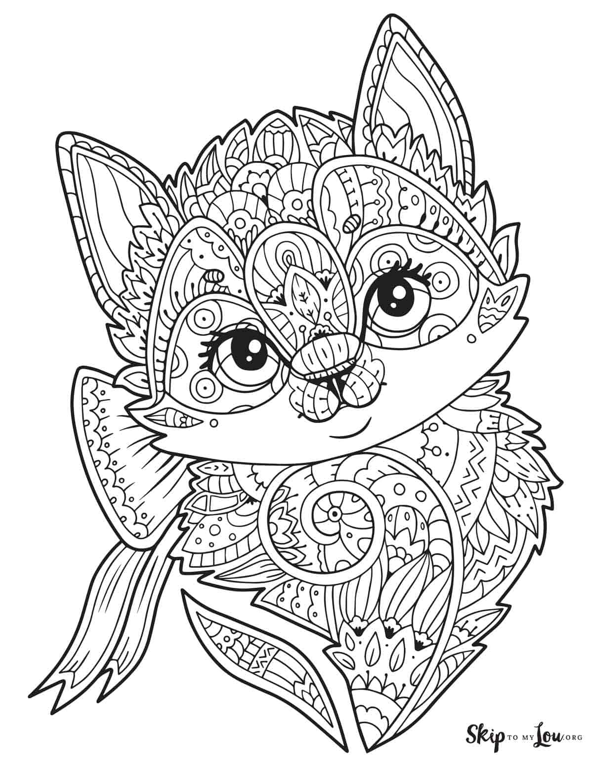 Cute kitty coloring pages skip to my lou