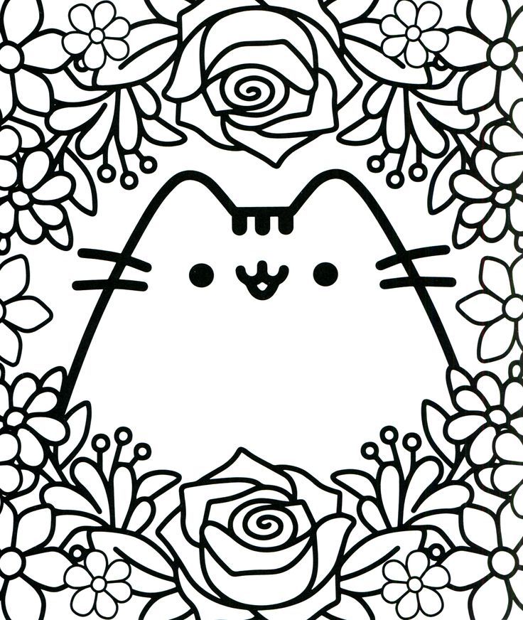 Kawaii coloring pages
