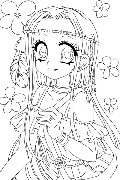 Anime coloring book images stock photos d objects vectors