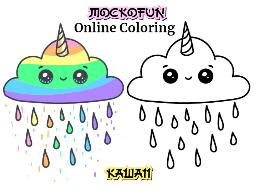 Ââââ kawaii coloring pages
