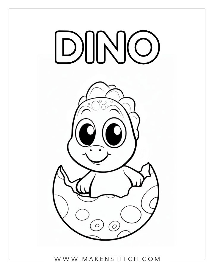 Coloring pages dinosaur theme for kids and adults