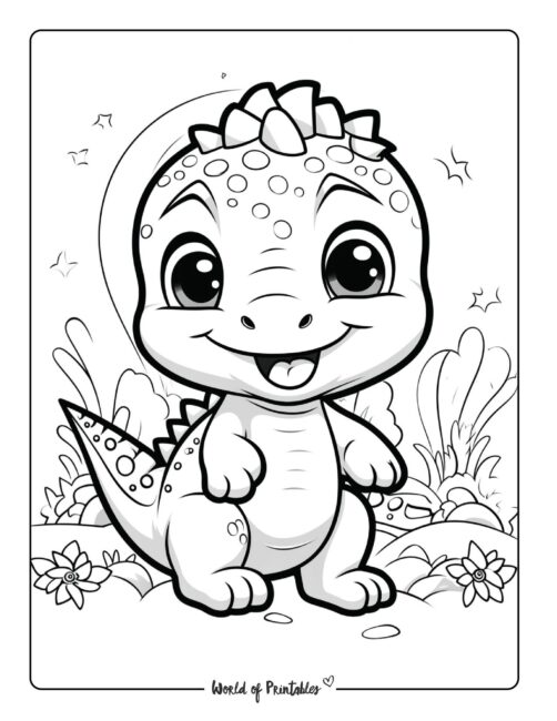 Dinosaur coloring pages best pages for kids