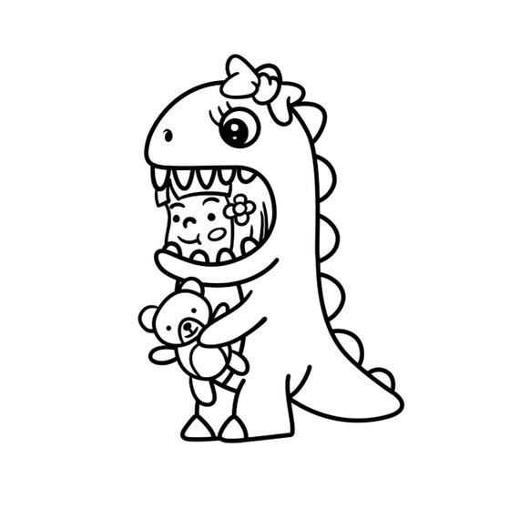 Coloring pages dino kids cute dinosaur kids coloring pages dinosaurus coloring pages cute dino kids love coloring dino kids printable instant download