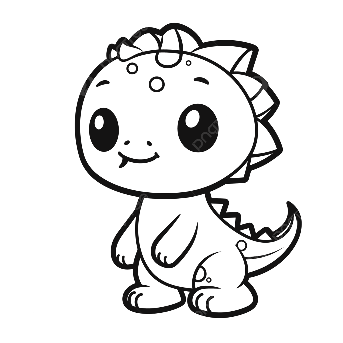 Cute cartoon dinosaurs coloring pages and crafts outline sketch drawing vector car drawing cartoon drawing dinosaur drawing png and vector with transparent background for free download
