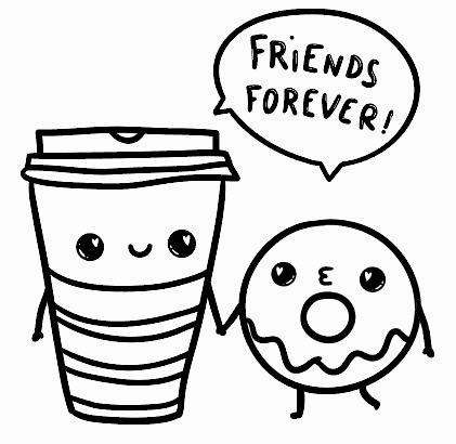 Donut pages â printable pages