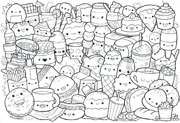 Pin by pinner on coloring pages cute coloring pages doodle coloring food coloring pages