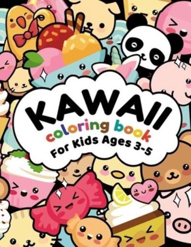 Kawaii loring book for kids ages