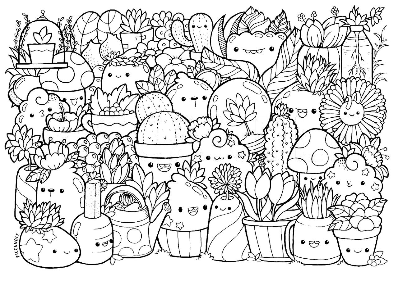 Pin by lyudmila andreeva on ð ðñðºñðñðºð doodle coloring cute doodle art detailed coloring pages