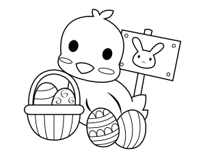 Free printable easter coloring pages