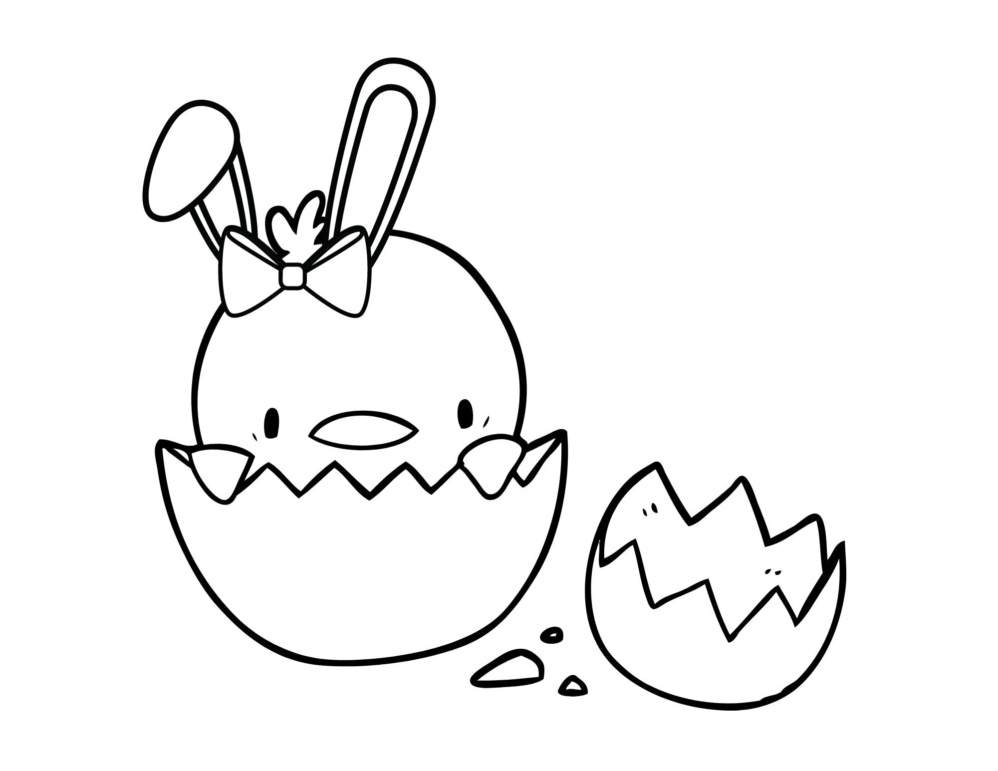 Free printable easter coloring pages for kids kids play and create
