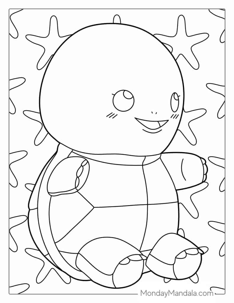 Kawaii coloring pages free pdf printables