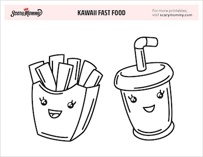 Bring on the bigaku these kawaii coloring pages are a whole cute vibe