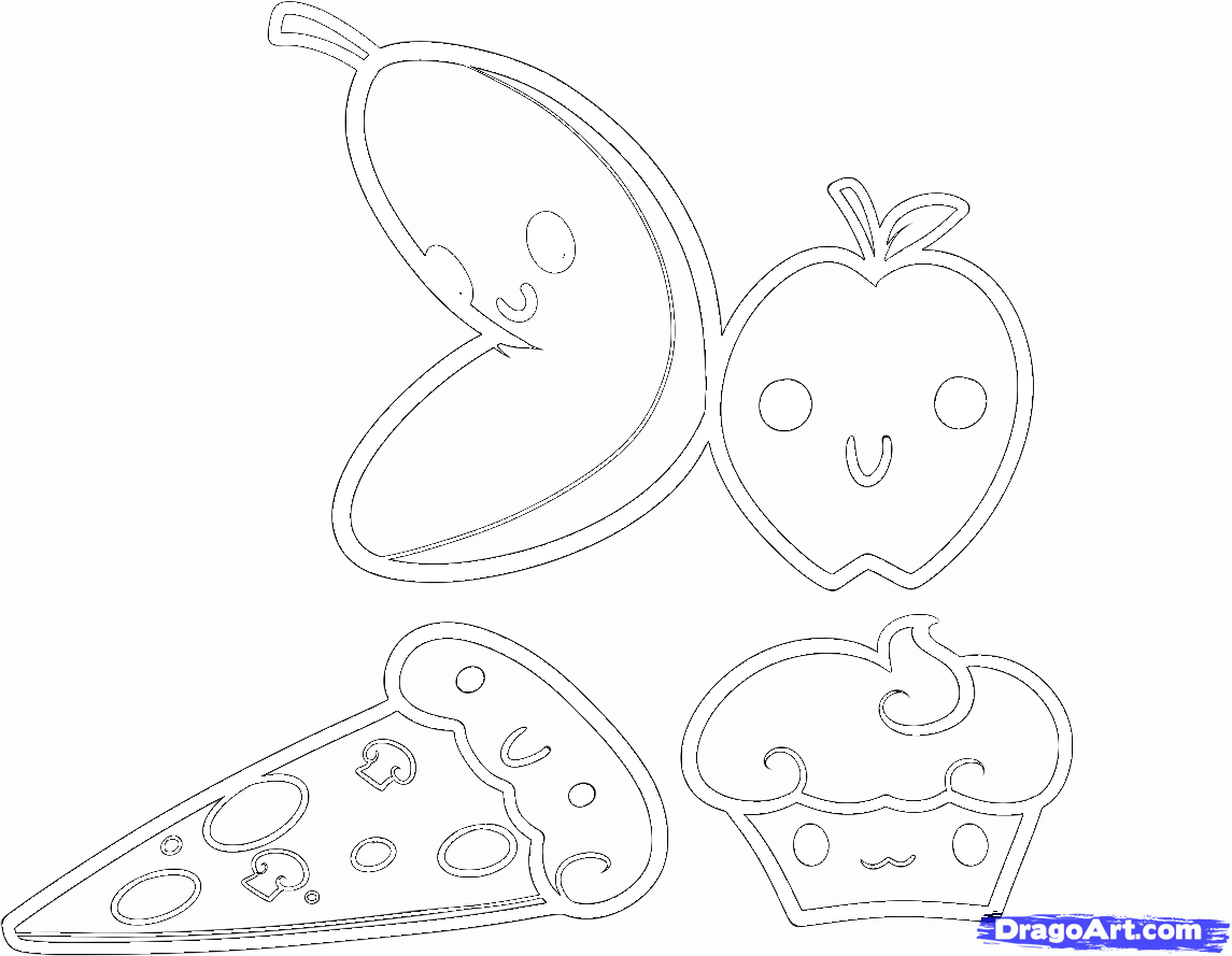 Free kawaii food coloring pages download free kawaii food coloring pages png images free cliparts on clipart library
