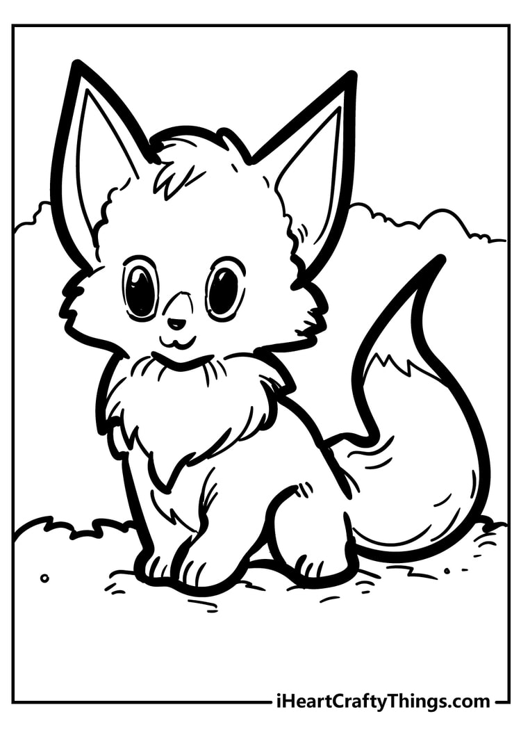 Fantastic fox coloring pages free printables