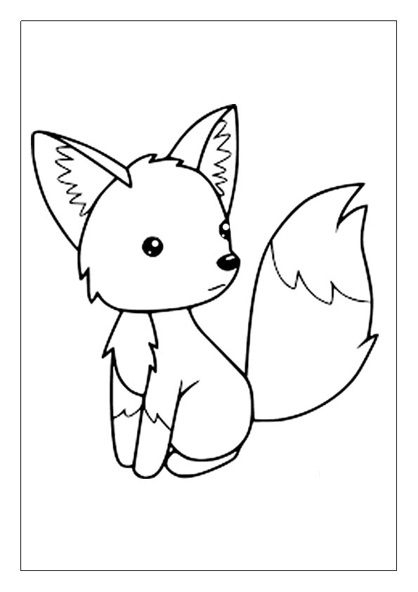 Fox coloring pages printable coloring sheets