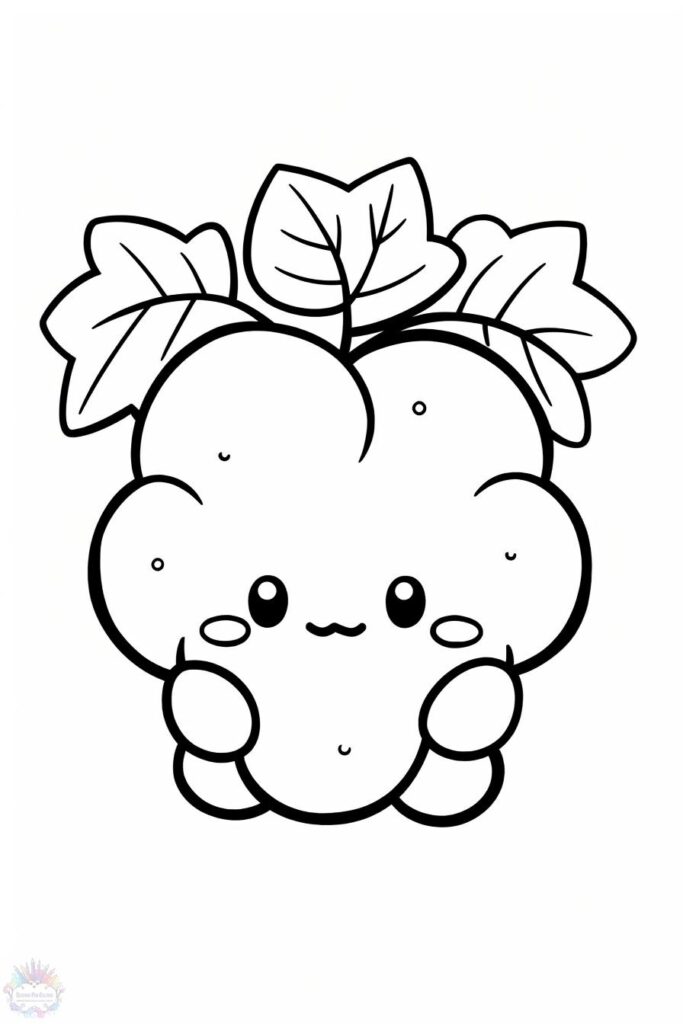 Kawaii coloring pages
