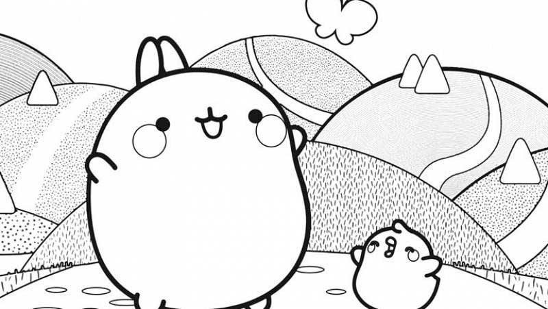Molang coloring pages rmolang