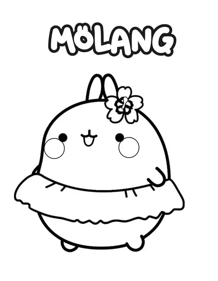 Molang malvorlagen