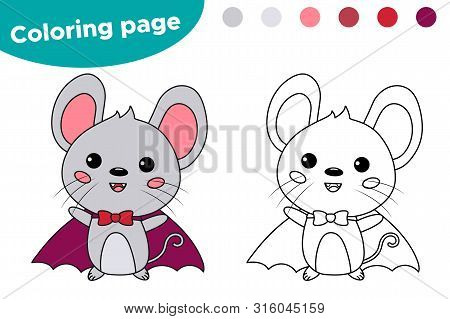 Coloring page kids vector photo free trial bigstock