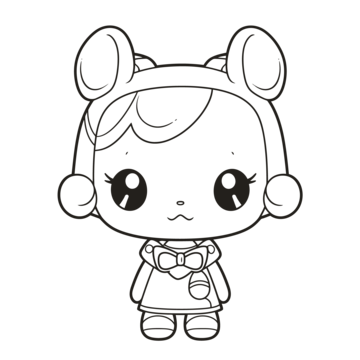 My melody outline png transparent images free download vector files
