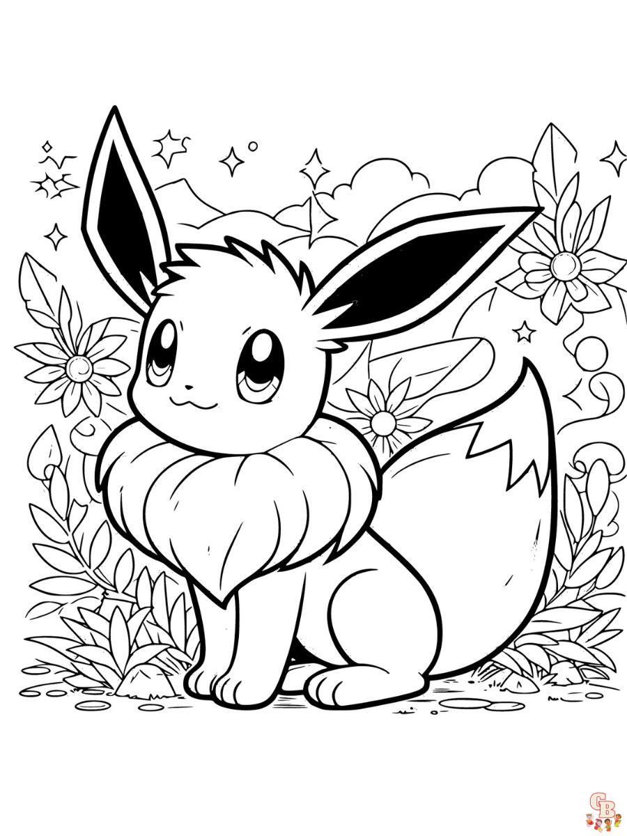 Pokemon coloring pages collection by gbcoloring on