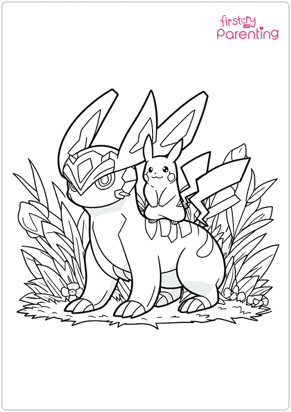 Free printable pokemon coloring pages and worksheets for kids