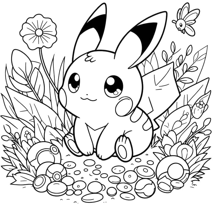 Pokemon coloring pages