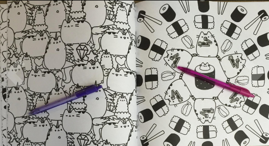 Pusheen coloring book