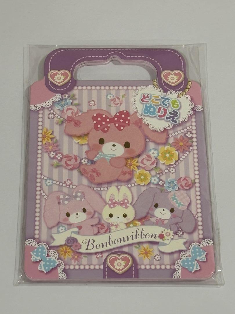 Stichting sanrio bonbonribbon coloring book kawaii bon bon ribbon character picture kids