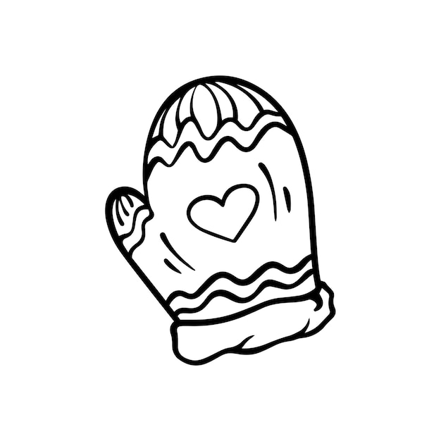 Premium vector hand drawn kawaii coloring book illustration