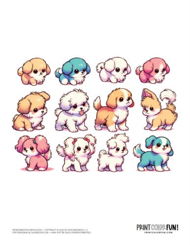 Cute puppy coloring pages free color clipart at