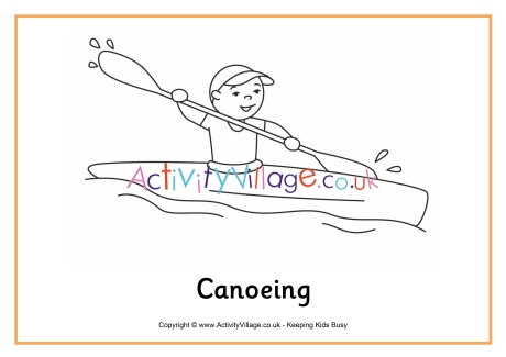 Canoeing louring page