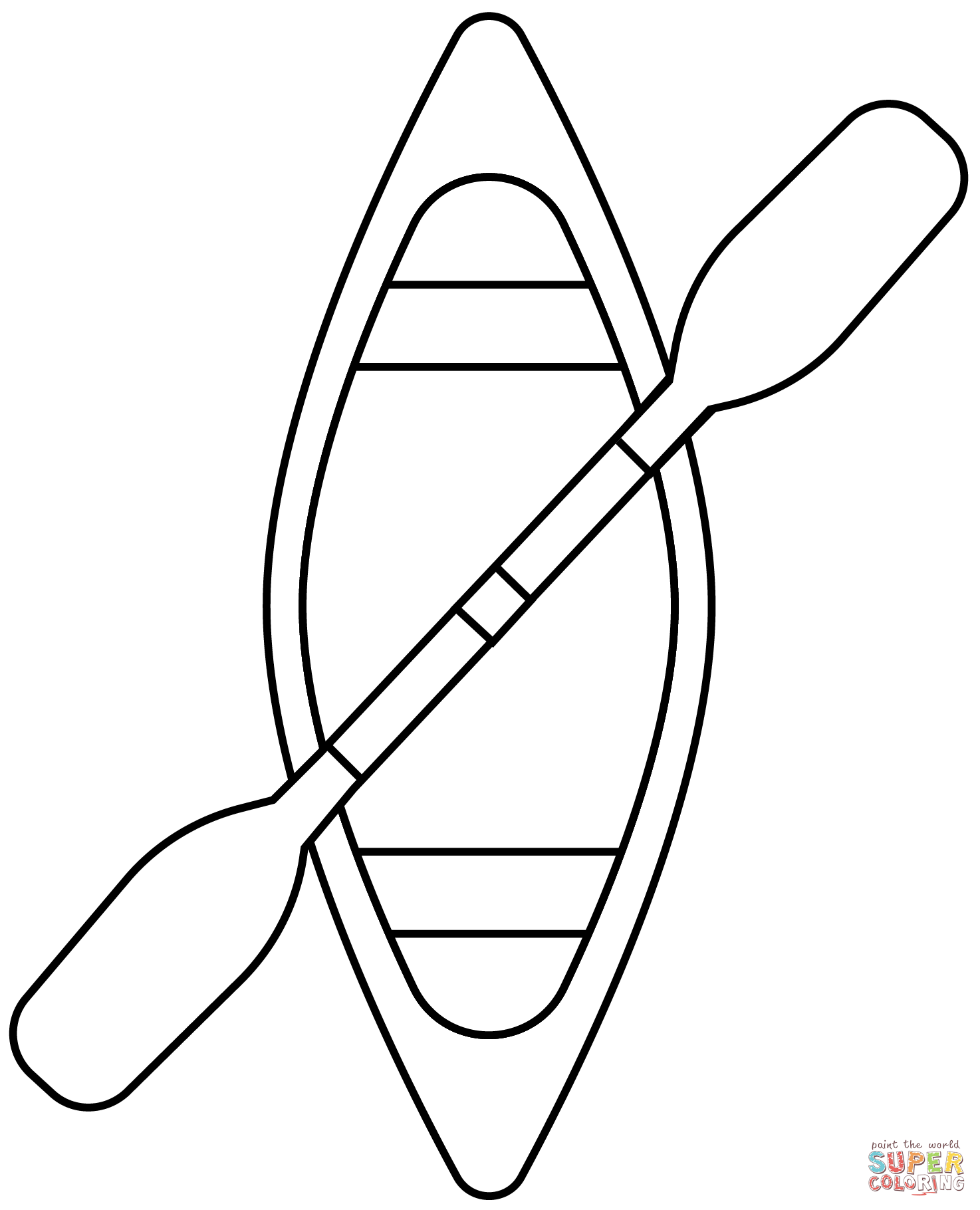 Canoe emoji coloring page free printable coloring pages